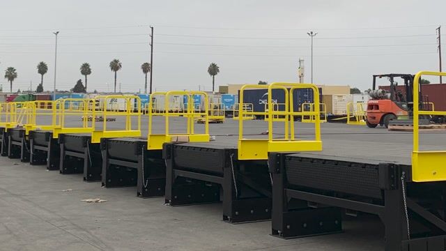 Dock-Height Loading Dock Platforms