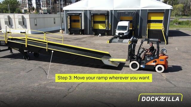 Loading Docks & Yard Ramps | No Construction | Dockzilla